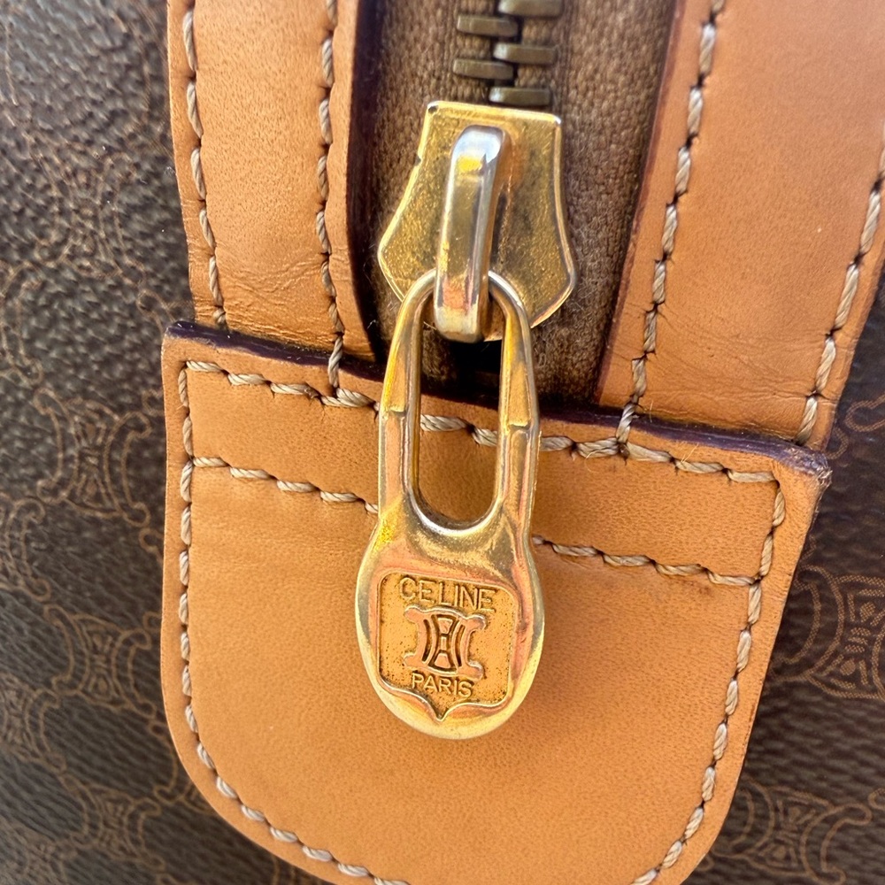 🤎 Celine Macadam Small Boston Duffle Bag - Picture 5 of 13